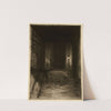 Porte rue Chanoinesse by Jean-Jules Dufour