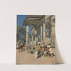 Portico Of A Mosque, Ahmedabad by Edwin Lord Weeks