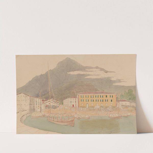 Porto di Colico Piano by Johann Jakob Meyer