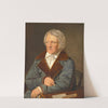 Portræt af Bertel Thorvaldsen (1839) by Christian Albrecht Jensen