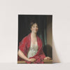 Portræt af Dorothea Elisabeth Hyllested by Jens Juel