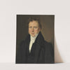 Portræt af Edward O’Ferrall greve Bourke by Christian Albrecht Jensen