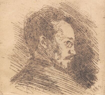 Portræt af Julius Paulsen (1885)