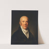 Portræt af konferensråd, overpræsident Michael Lange by Andreas Herman Hunæus