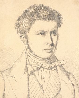 Portræt af kunstnerens bror, H.P.N.Købke (1812-39)