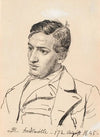 Portræt af maleren Carlo Dalgas.