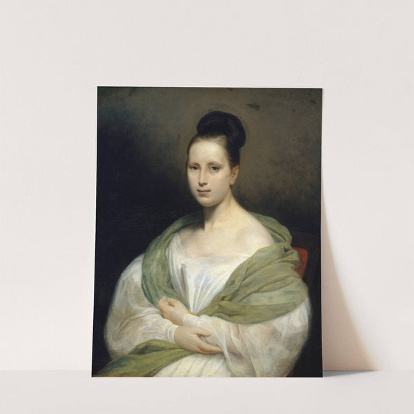 Portrait d&#039;Adélaïde Rousseau-Scheffer by Hendrik Scheffer