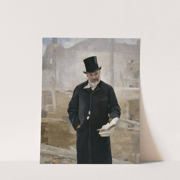 Portrait d’Adolphe Alphand (1818) by Alfred Philippe Roll