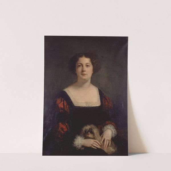 Portrait d&#039;Apollonie Sabatier (1822-1889), dite &#039;La Présidente&#039; by Gustave Ricard