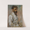 Portrait d’artiste (Léon Bonnat) (circa 1863) by Edgar Degas