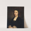 Portrait d&#039;Athénaïs Mialaret (1826-1899), épouse Michelet by Amandine Parrot