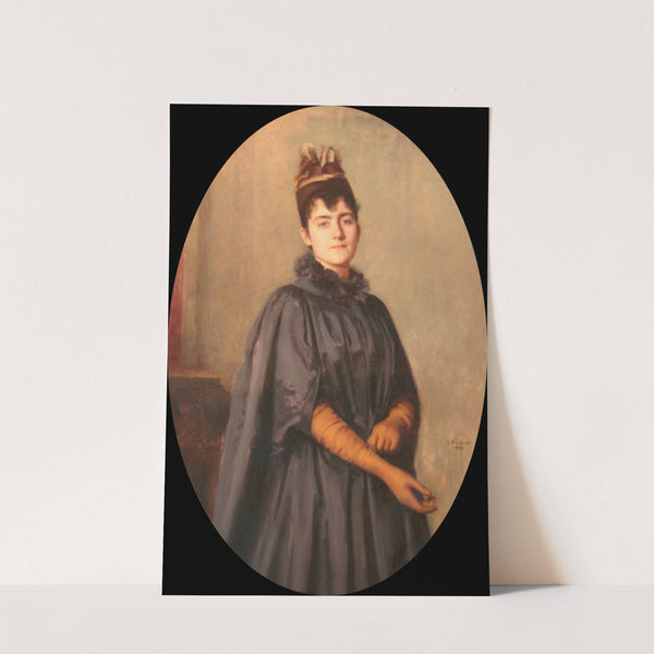 Portrait de Camille Majorelle (fille d’Auguste, sœur de Louis, tante de Jacques) (1888) by Émile Friant