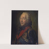 Portrait de Charles-Louis-Auguste Fouquet, duc de Belle-Isle (1684-1761), maréchal de France by Maurice-Quentin de La Tour