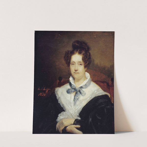 Portrait de Cornélia Scheffer-Lamme by Hendrik Scheffer