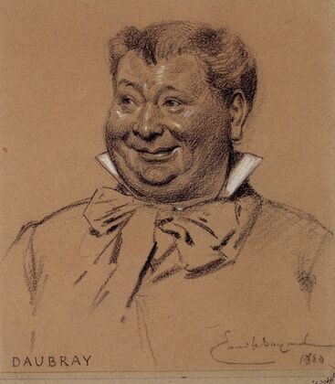 Portrait de Daubray, acteur du Palais Royal.
