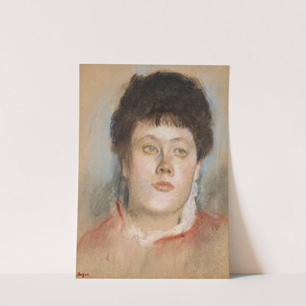 Portrait de femme (1878-1880) by Edgar Degas
