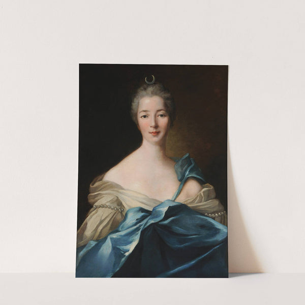 Portrait de femme anonyme en Diane by Anonymous