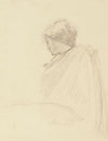 Portrait de femme de profil