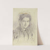 Portrait de femme en buste, de trois-quarts vers la droite (1895) by Arthur-Joseph Gueniot