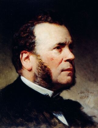 Portrait de Ferdinand Barrot (1806-1883), homme politique.