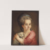 Portrait de fillette by German School