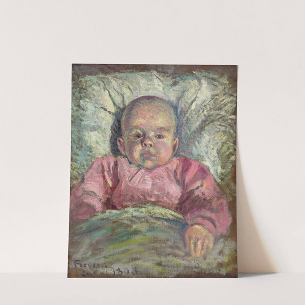 Portrait de Frédéric Luce, Bébé (1896) by Maximilien Luce