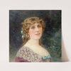 Portrait de Gabrielle Robinne, sociÃ©taire de la ComÃ©die-FranÃ§aise, dans le rÃ´le d’Elmire du ‘Tartuffe’ by Louis Édouard Fournier