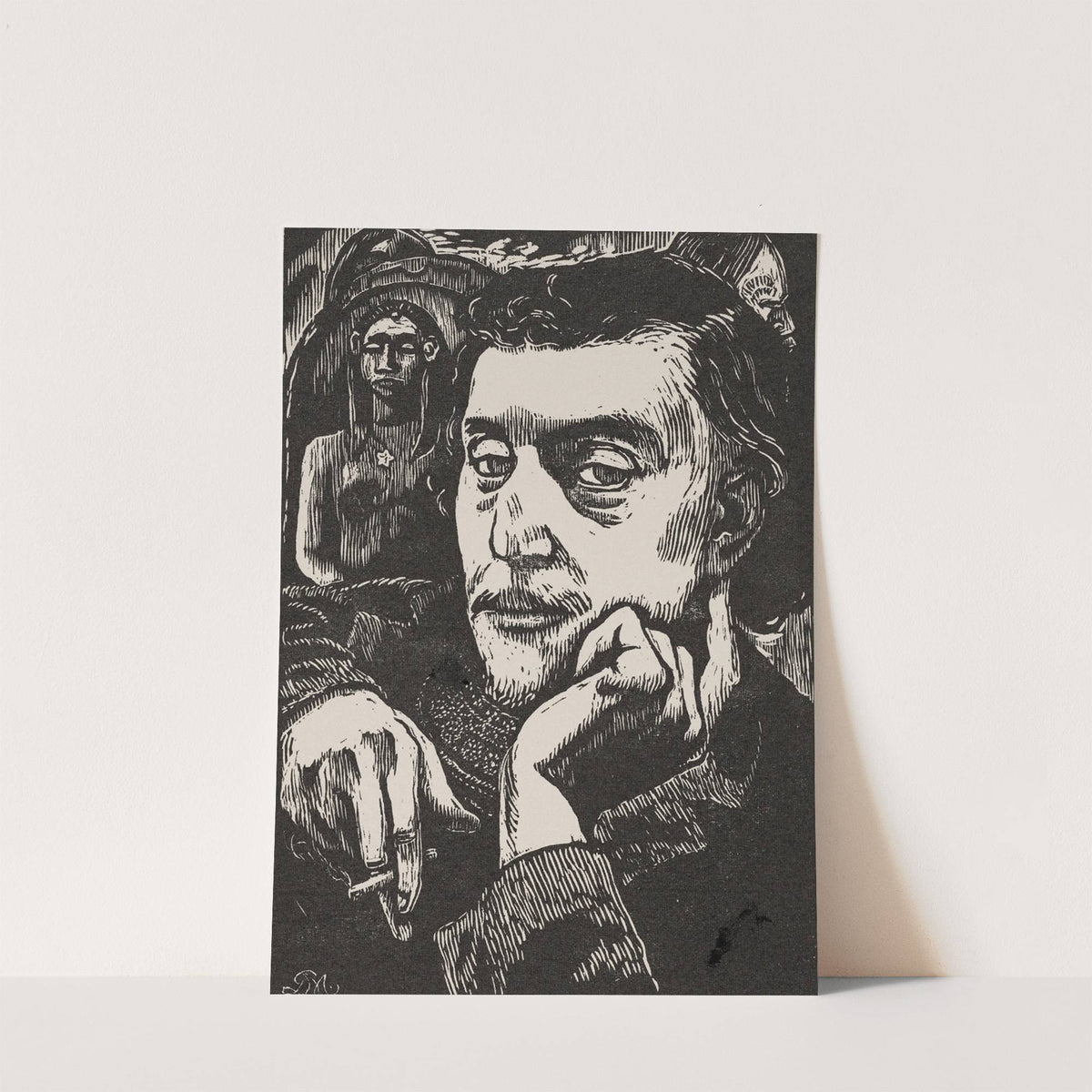 Portrait de Gauguin by Georges Daniel de Monfreid