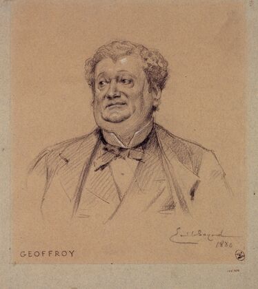 Portrait de Geoffroy, acteur du Palais Royal.