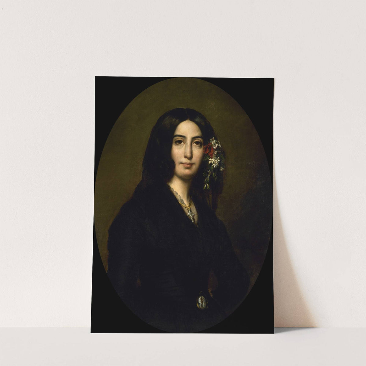 Portrait de George Sand by Auguste Charpentier