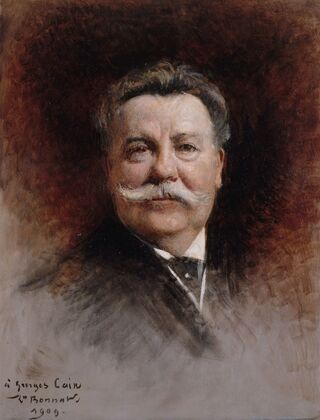 Portrait de Georges Cain (1853-1919), peintre et littérateur