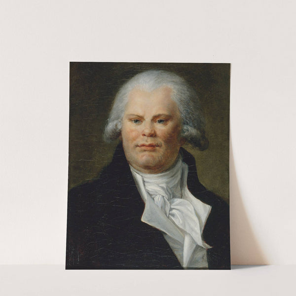 Portrait de Georges Danton (1759-1794), orateur et homme politique. by Constance-Marie Charpentier