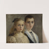 Portrait de Jean et Jeanne, les enfants du professeur Joffroy by André Brouillet