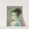 Portrait De Jeanne Sisley by Pierre-Auguste Renoir