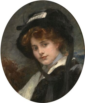 Portrait de jeune femme