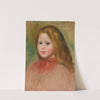 Portrait De Jeune Fille by Pierre-Auguste Renoir