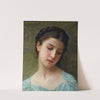 Portrait De Jeune Fille (1898) by William Bouguereau