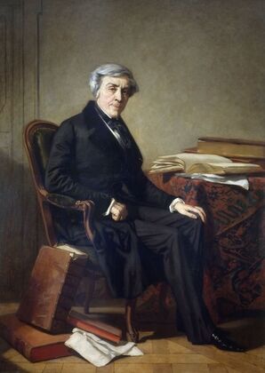 Portrait de Jules Michelet (1798-1874), historien