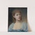 Portrait de Julia Bartet (1854-1941), sociétaire de la Comédie-Française dans le rôle de Mlle du Vigean. by Daniel Bérard