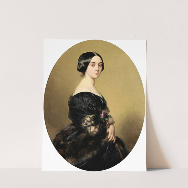 Portrait de la Baronne Henri Hottinguer, née Caroline Delessert (1851) by Franz Xaver Winterhalter
