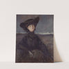 Portrait de la comtesse Anna de Noailles, née Brancovan (1876-1933), poétesse (1905) by Jean-Louis Forain