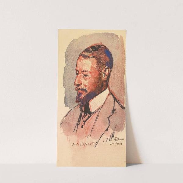 Portrait De L&#039;artiste, Alfred William Finch (1854-1930) by Georges Lemmen