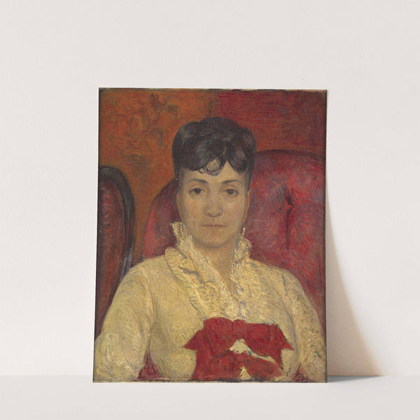 Portrait de l&#8217;épouse de l&#8217;artiste by Frédéric Cordey