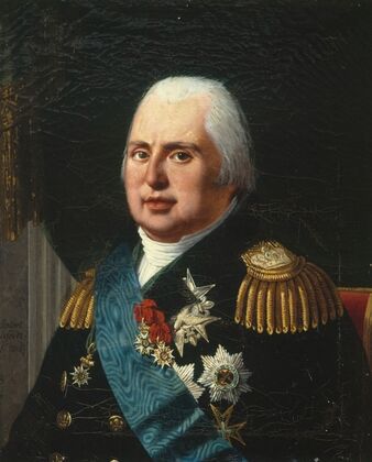Portrait de Louis XVIII (1755-1824), roi de France