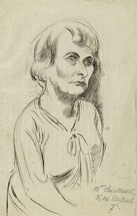 Portrait de Madame Claire Massot (1934)