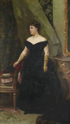 Portrait de madame Isaac Hirsch Kann, née Koenigswarter