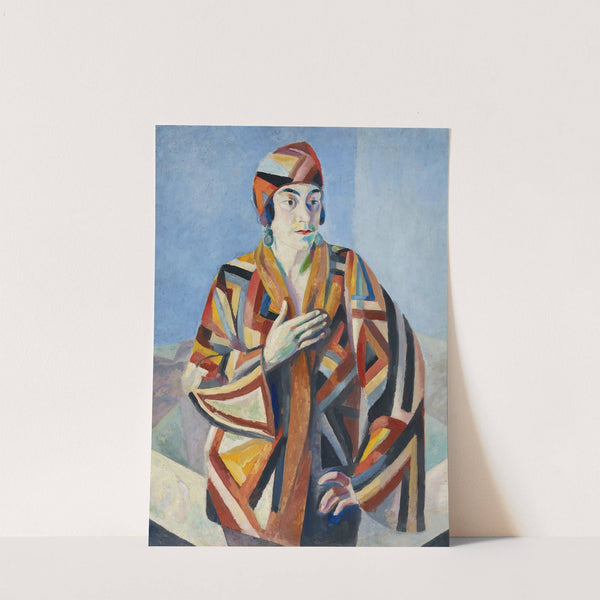 Portrait De Madame Mandel (1923) by Robert Delaunay