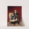 Portrait de Marguerite (1883-1973) et Robert (1880-1956) de Broglie (1890) by Carolus-Duran