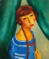 Portrait de Marguerite Gros, sœur de Mme Renée Kisling