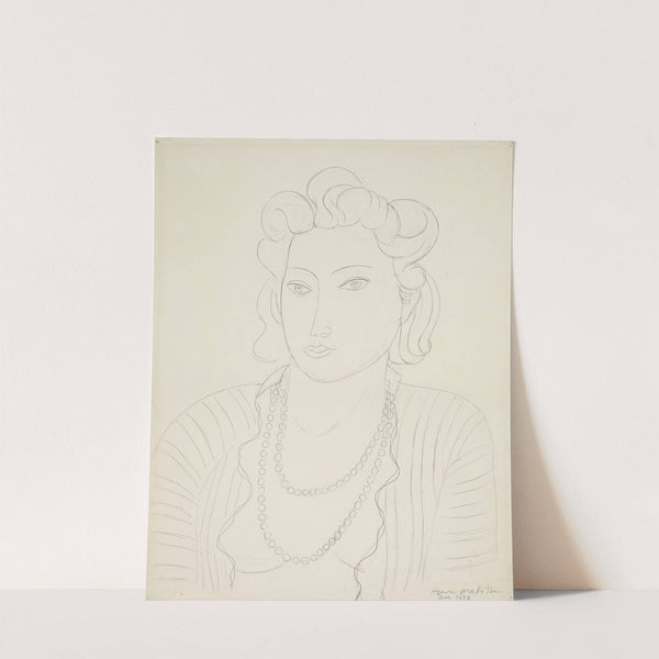 Portrait de Micheline (1939) by Henri Matisse